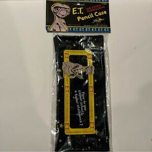 Vintage 1982 ET Extra Terrestrial Pencil Case NOS Sealed